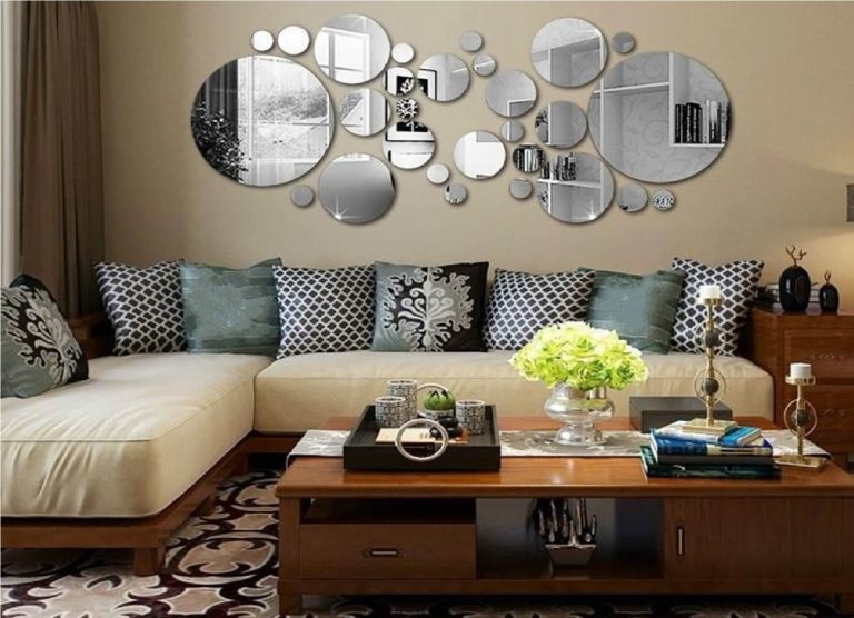 decorar con espejos redondos