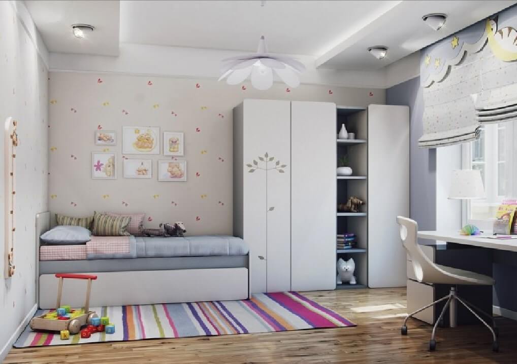 muebles dormitorio de una niña