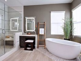 decoracion baños con tina