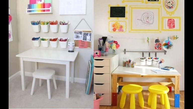 decorar con escritorios para niños