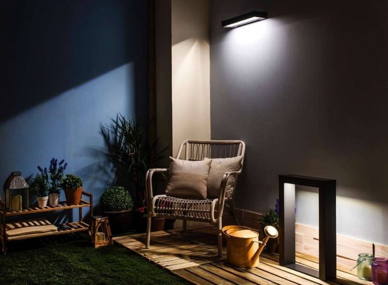 decoracion con lamparas solares