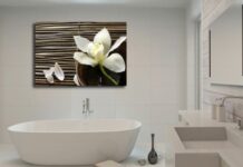 Cuadros para baños modernos: ¡El complemento decorativo perfecto! cuadro para baños modernos