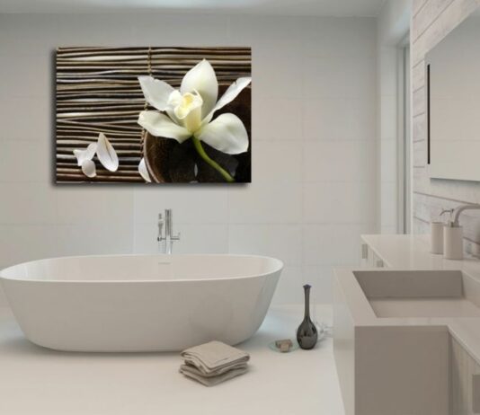 Cuadros para baños modernos: ¡El complemento decorativo perfecto! cuadro para baños modernos