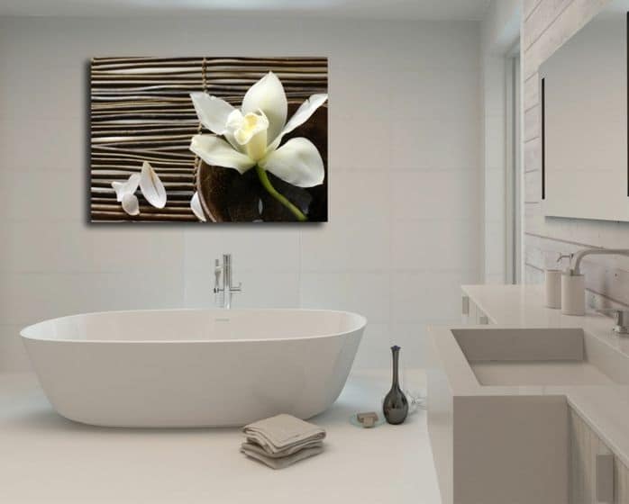 cuadro para baños modernos