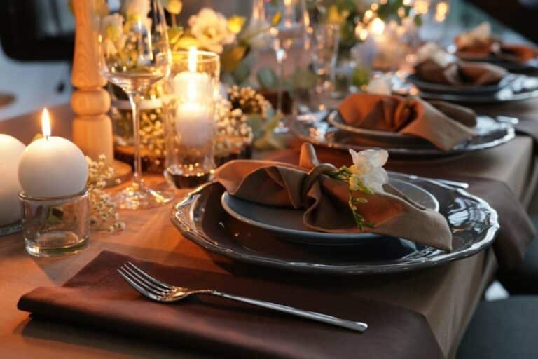 Como lograr una decoracion navideñar estilo otoñal en tu mesa