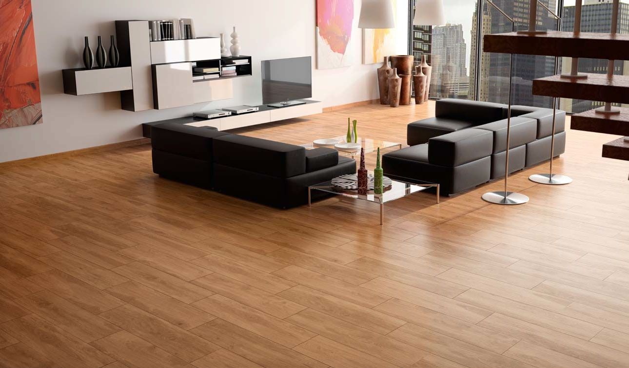 Pisos color madera en cerámica