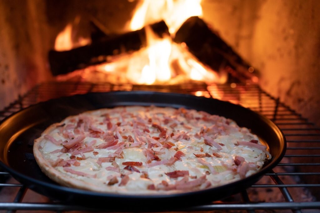 Como funciona un horno para pizzas